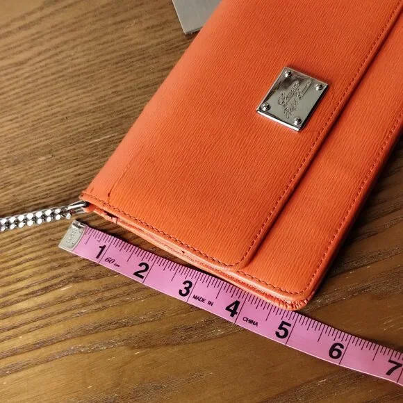 Project - Lauren Ralph Lauren Orange Crossbody Wallet - Picture 16 of 16